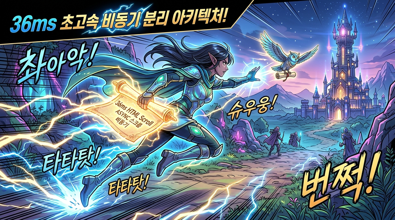 3컷 마비노기 웹툰